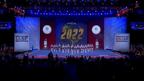 Falcons Cheer Elite (Canada) - Gravity [2022 L7 International Open Non Tumbling Semis] 2022 The Cheerleading Worlds