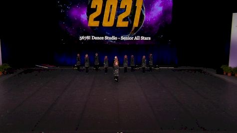 5678! Dance Studio - 5678! Senior All Stars [2021 Senior Small Pom Semis] 2021 The Dance Worlds