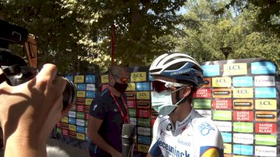 Julian Alaphilippe Before Stage 2 of Dauphine (French)