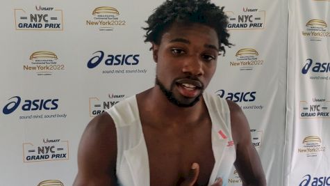 "When It's Time To Line Up, I'm Going To Have It" Noah Lyles After His 19.61