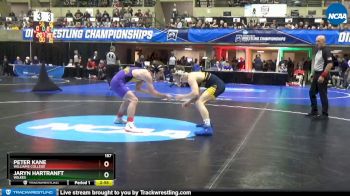 157 lbs Prelim Round 1 - Peter Kane, Williams College vs Jaryn Hartranft, Wilkes