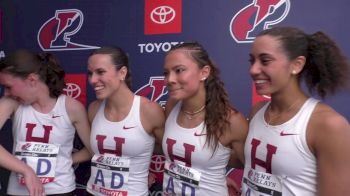 Harvard Women Set Collegiate DMR Record At Penn