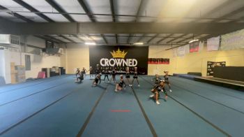 Crowned Elite Athletics - SASSY SAPPHIRES [L1 Youth - D2] 2022 Varsity All Star Virtual Competition Series: Winter II