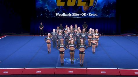 Woodlands Elite - OR - Recon [2021 L6 International Open Coed Non Tumbling Semis] 2021 The Cheerleading Worlds