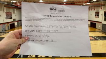 Linn-Mar High School [Large Varsity Pom] 2021 UDA Spirit of the Midwest Virtual Challenge