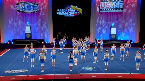 The Stingray Allstars - Marietta - Peach [2021 L6 Senior Medium All Girl Finals] 2021 The Cheerleading Worlds