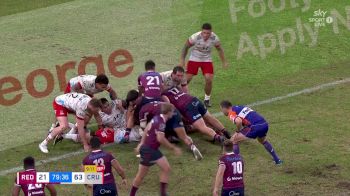 Reds' Brandon Paenga-Amosa with a Try vs Crusaders