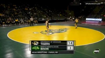 157 - Jarrett Jacques, Mizz vs Jared Franek, NDSU