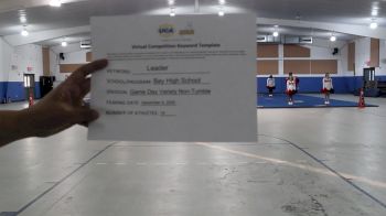 Bay High School [Game Day Varsity NonTumble] 2020 UCA North Florida Virtual Regional