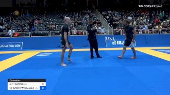 JONATHAN T. SATAVA vs MICHAEL ANDREW SALAZAR 2021 World IBJJF Jiu-Jitsu No-Gi Championship