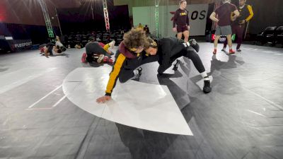 Tony Negron Drills Hard Finishes Before Cornell