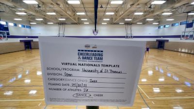 University of Saint Thomas [Virtual Open Jazz Finals] 2021 UCA & UDA College Cheerleading & Dance Team National Championship