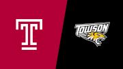 2019 Temple vs Towson | CAA Women's Basketball