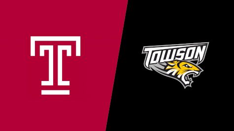 2019 Temple vs Towson | CAA Women's Basketball