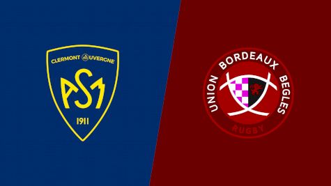 2022 ASM Clermont Auvergne vs Union Bordeaux Begles