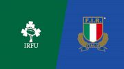 2022 Ireland U20 vs Italy U20