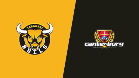 2022 Taranaki vs Canterbury