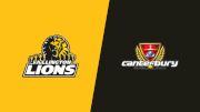 2021 Wellington vs Canterbury