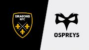 2022 Dragons vs Ospreys Rugby