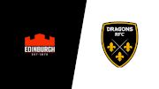 2022 Edinburgh Rugby vs Dragons