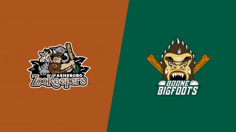 2023 Asheboro ZooKeepers vs Boone Bigfoots