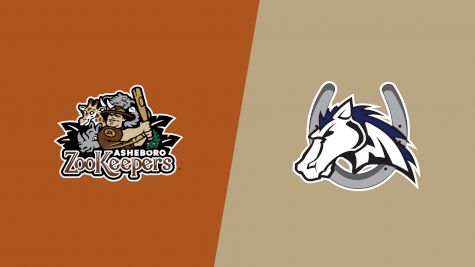 2023 Asheboro ZooKeepers vs Martinsville Mustangs