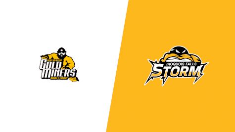 2024 Kirkland Lake Gold Miners vs Iroquois Falls Storm