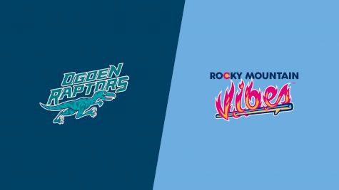 2023 Ogden Raptors vs Rocky Mountain Vibes - South Series Game 1
