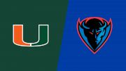 2022 Miami (FL) vs DePaul - Women's