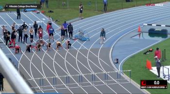 Men's 110m Hurdles Open, Heat 2