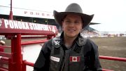 Lane Cust Rides The Legendary Vold Rodeo Horse 'Pedro'