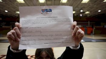 Murray High School [Varsity Show Cheer Intermediate] 2020 USA Virtual Regional