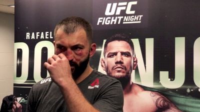 Emotional Andrei Arlovski Post-Fight