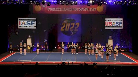 Sparks Cheerleading (Canada) - BlackOut [2022 L5 International Open Small Coed Semis] 2022 The Cheerleading Worlds