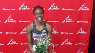 Wadeline Jonathas Wins The Millrose 400m