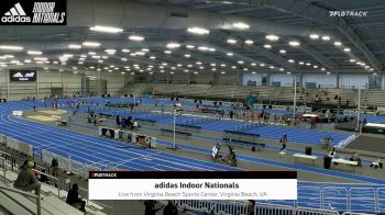 High School Girls' 60m Hurdles Open, Heats 1-6