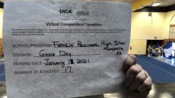 Franklin Regional High School [Game Day Medium Varsity] 2021 UCA January Virtual Challenge