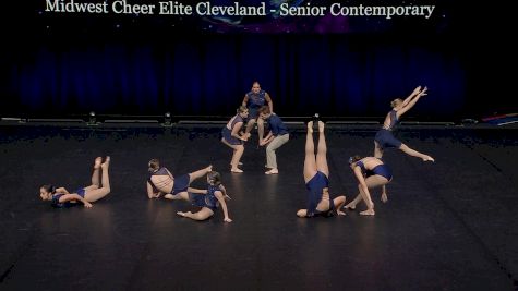 Midwest Cheer Elite Cleveland - Senior Contemporary [2021 Senior Small Contemporary/Lyrical Semis] 2021 The Dance Worlds