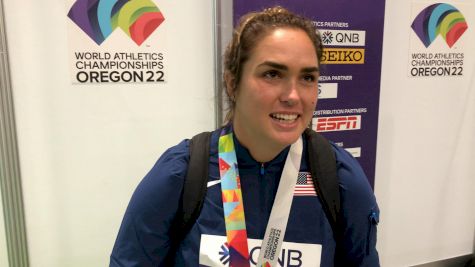 USA's Brooke Andersen Wins Hammer Throw GOLD
