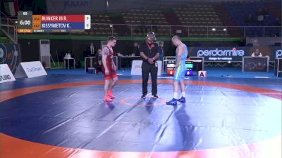 72KG Raymond Anthony BUNKER III, USA  vs Kaharman KISSYMETOV, KAZ