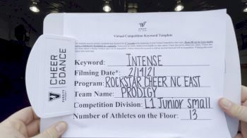 Rockstar Cheer NC East - Prodigy [L1 Junior - Small] 2021 Coastal at the Capitol Virtual National Championship