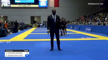 FELIPE LINHARES ARRUDA vs DANIEL AQUINO DINIZ COELHO SANTO 2021 World IBJJF Jiu-Jitsu No-Gi Championship