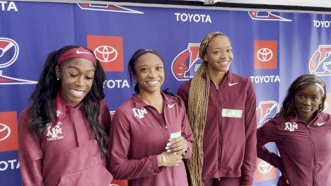 Texas A&M Takes Home Women's 4x100m Penn Relays Wheel