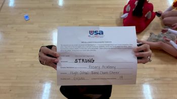 Rosary Academy [High School &ndash; Band Chant &ndash; Cheer] 2021 USA Virtual Spirit Regional #1