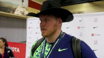 Ryan Crouser Launches Second Best Indoor Shot Put Ever