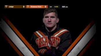 165 lbs, Andrew Shomers (Oklahoma State) vs Gordon Wolf (Lehigh)