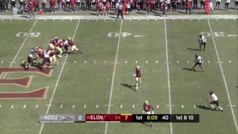 WATCH: Elon's Landyn Backey Stretches For Unbelievable Catch ?