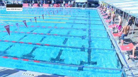 2019 ISCA TYR International Senior Cup - July 31 - Mens 200 IM | West Starting Blocks