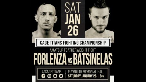 Stavros Batsinelas vs Eddie Forlenza | 2019 Cage Titans FC 42