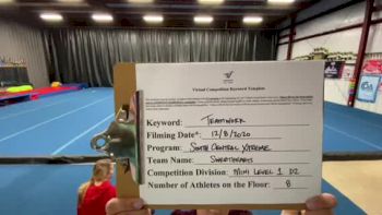 South Central Xtreme - Sweethearts [Level 1 L1 Mini - D2] Varsity All Star Virtual Competition Series: Event VII